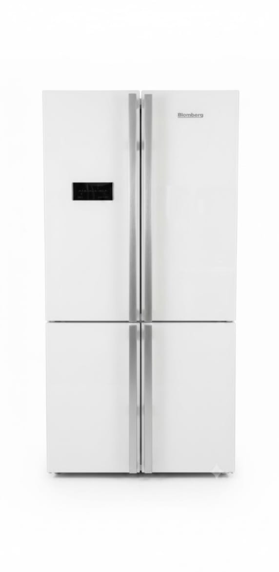 ثلاجة Blomberg زجاج بتصميم أنيق, مجددة بجودة ممتازة